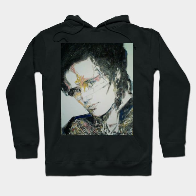 Adam ant Hoodie by Mike Nesloney Art